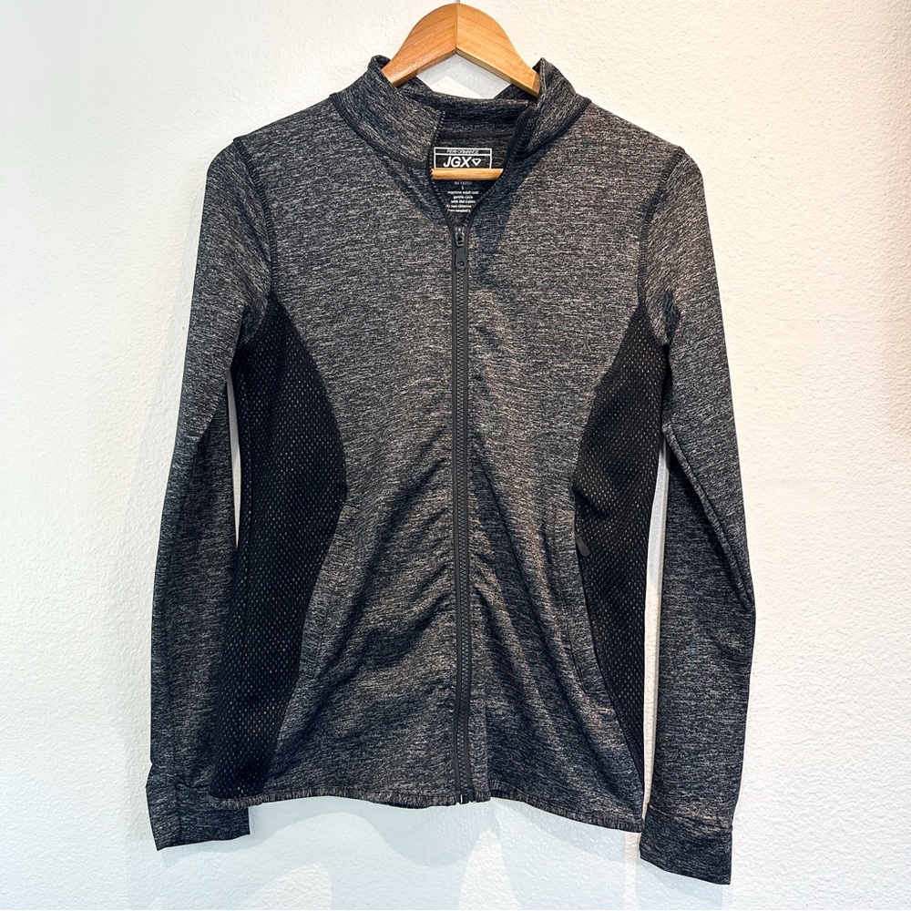 JGX Active Full-Zip Heathered Gray Jacket